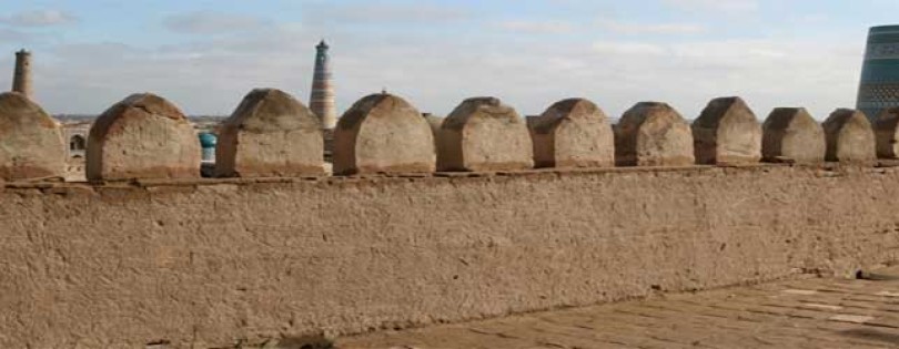 'Цитадель Куня Арк в древнем городе Хива