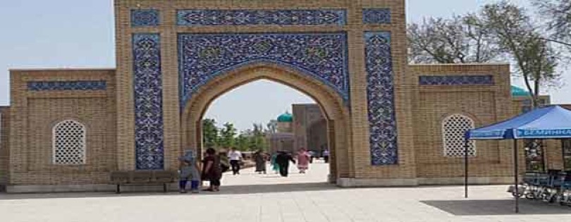 'Мемориальный комплекс Зангиата в Ташкенте